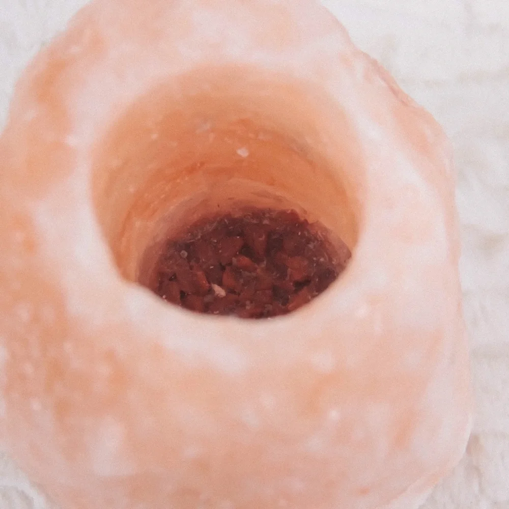 Himalayan Salt Tea Light Candle Holder
